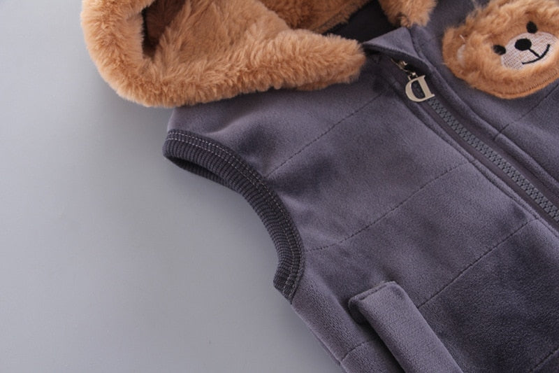 Conjunto de Inverno Urso