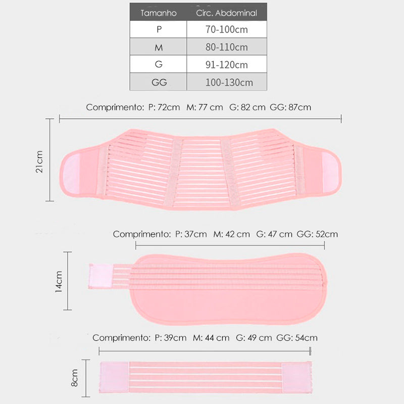 Cinta de Apoio para Gestantes