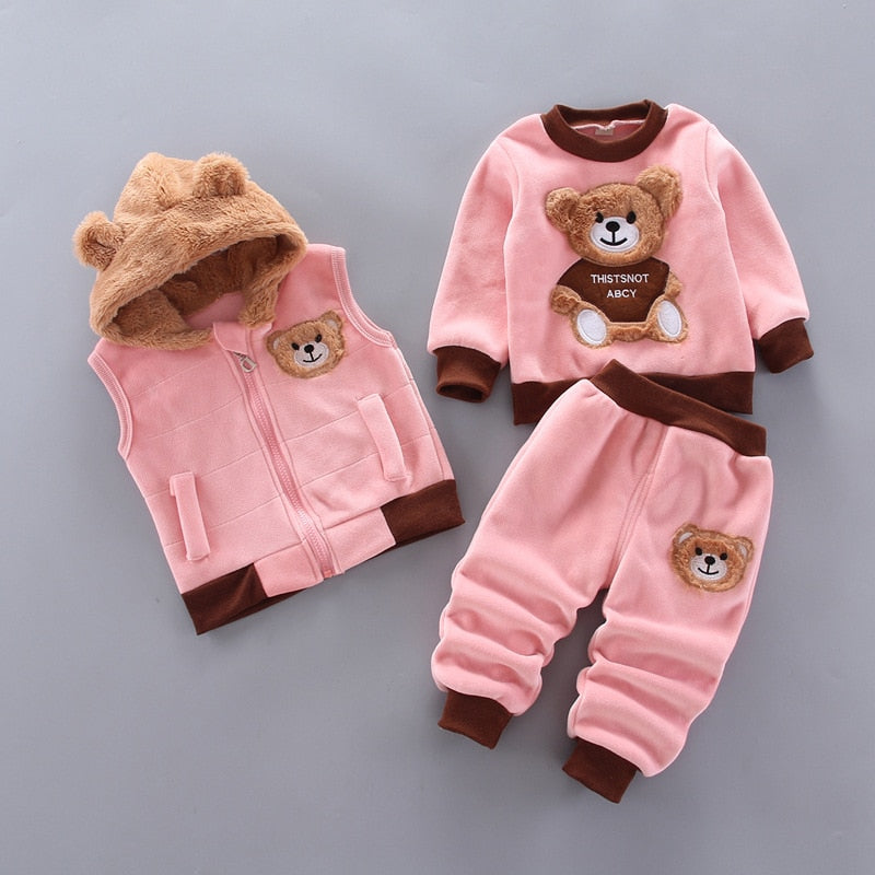 Conjunto de Inverno Urso