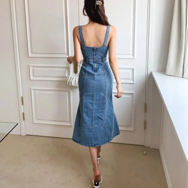 Vestido Midi Jeans Amanda